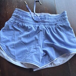 Lululemon Athletica Blue Athletic Shorts Lightweight Moisture-Wicking